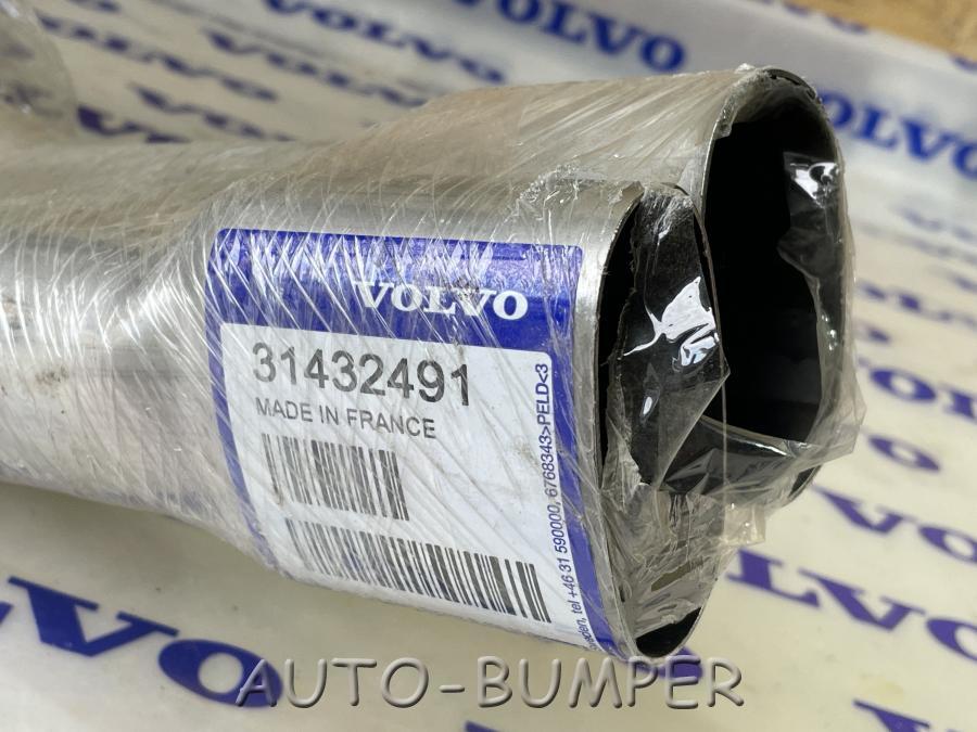 Volvo V90 2017- труба выхлопная (LH+RH) 31432491, 31432492